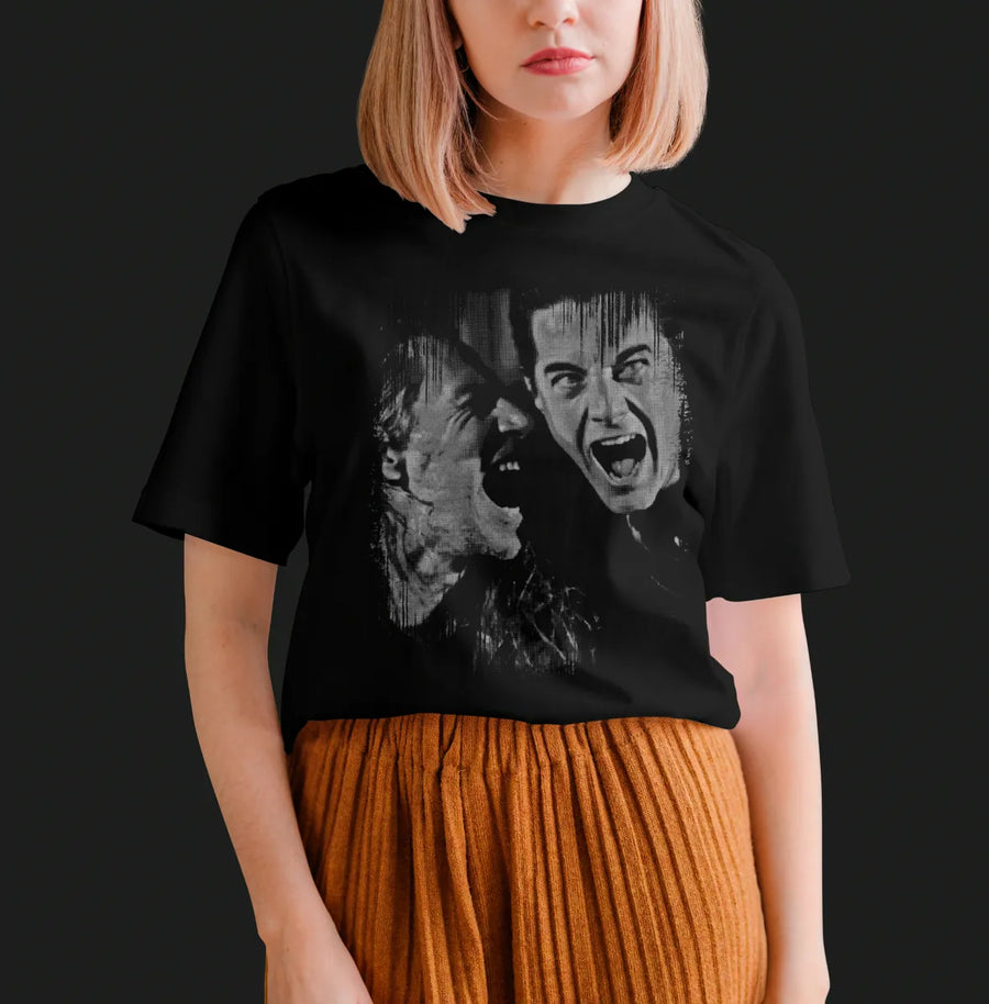 Twin Peaks Agent Cooper / Bob - Playera de manga corta