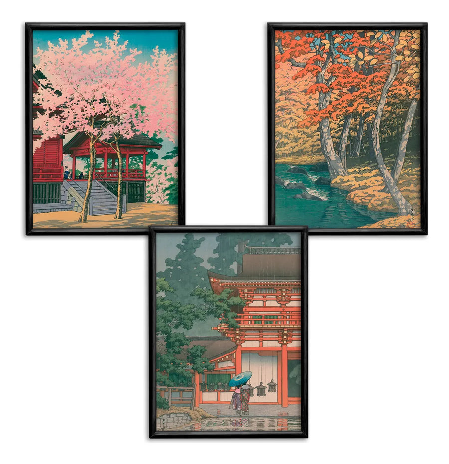 Bosque Japones Vintage de Kawase