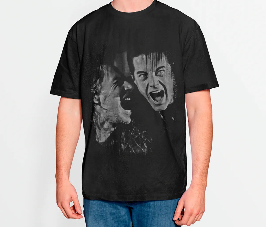 Twin Peaks Agent Cooper / Bob - Playera de manga corta