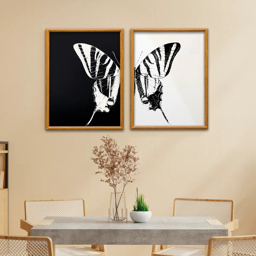 Mariposa Positivo Negativo Set