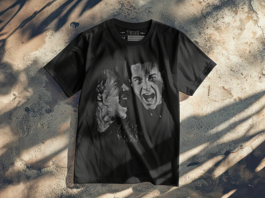 Twin Peaks Agent Cooper / Bob - Playera de manga corta