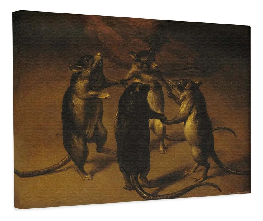 La danza de las ratas - Ferdinand van Kessel
