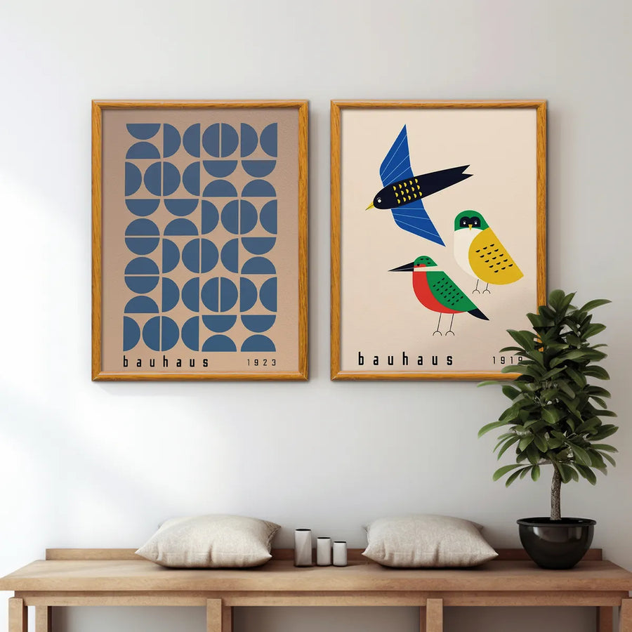 Bauhaus Birds Set