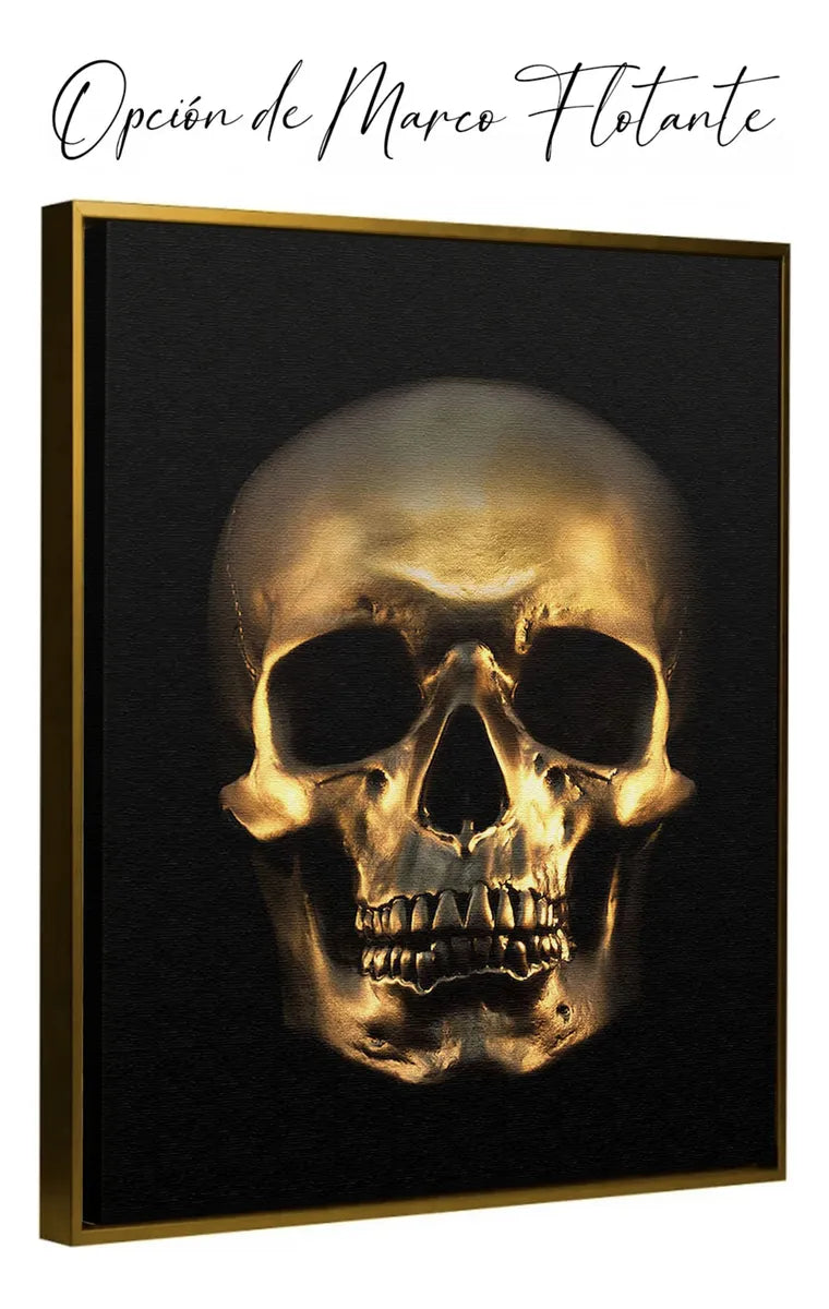 Gold Skull