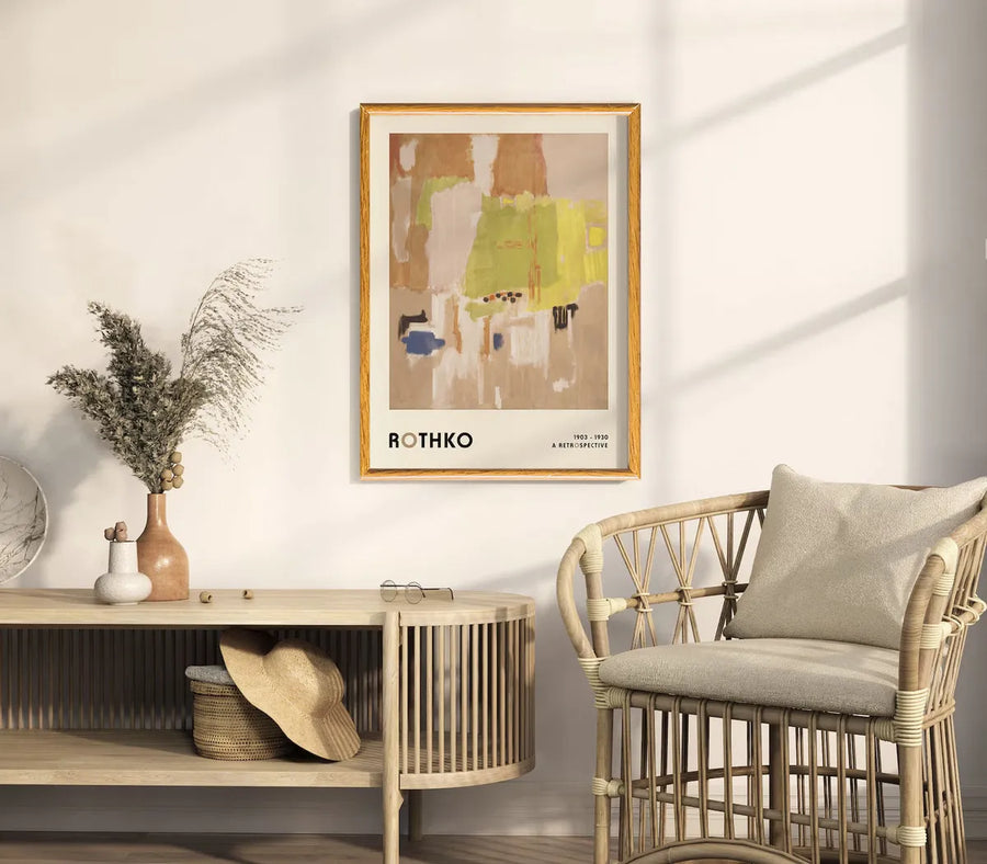 Mark Rothko Retrospective (1903 - 1930)  - Tonos Tierra