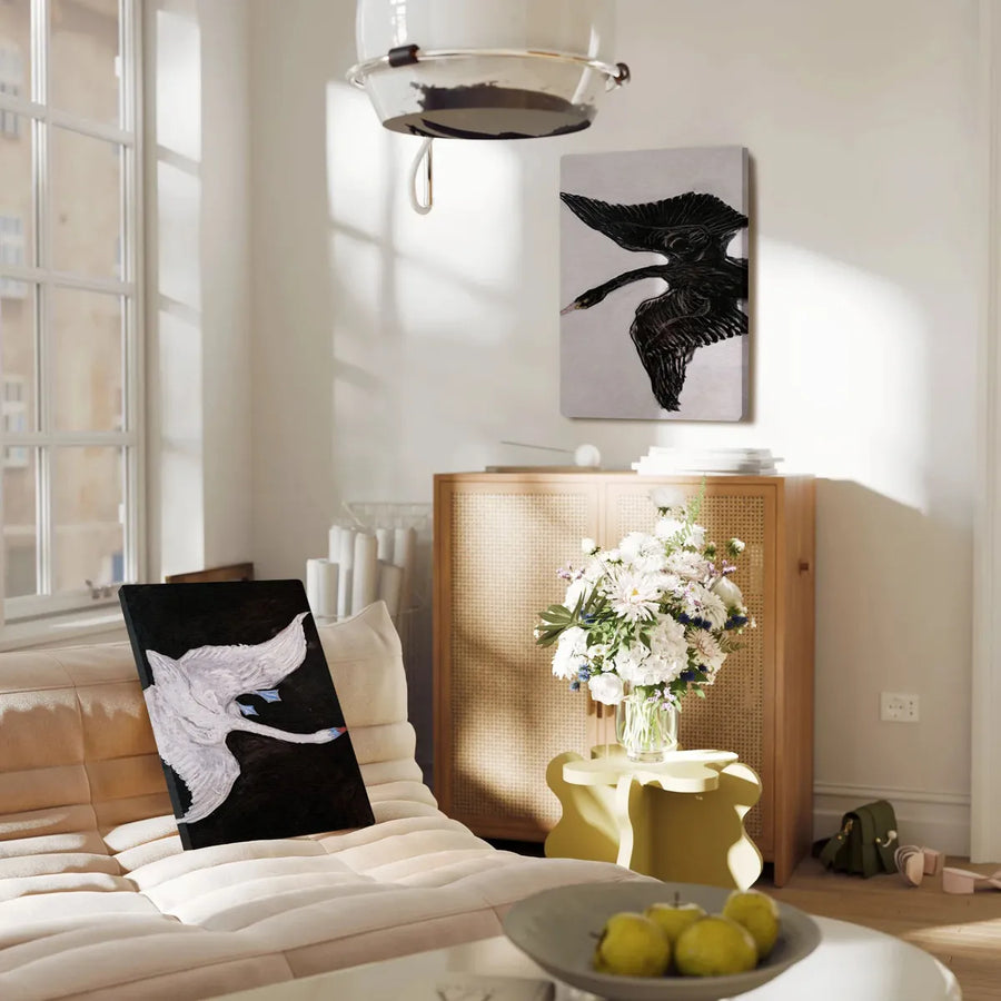 Set Hilma Af Klint Cisnes Swans