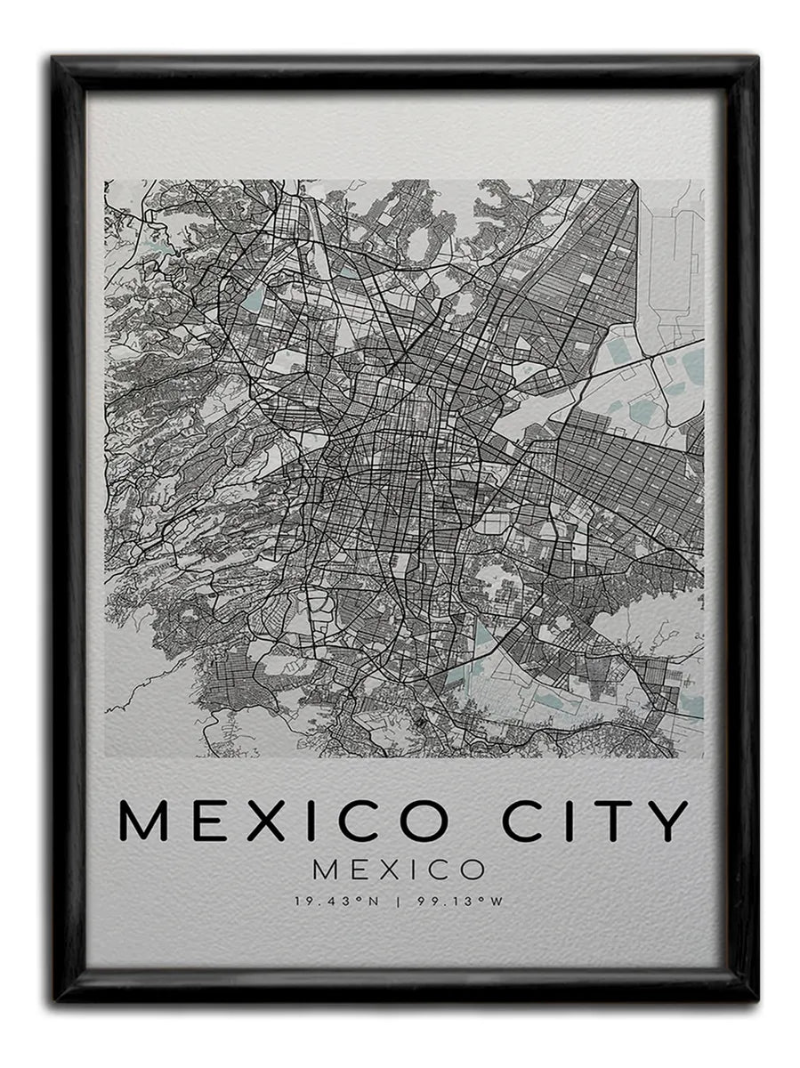 Mapa de la Ciudad de México