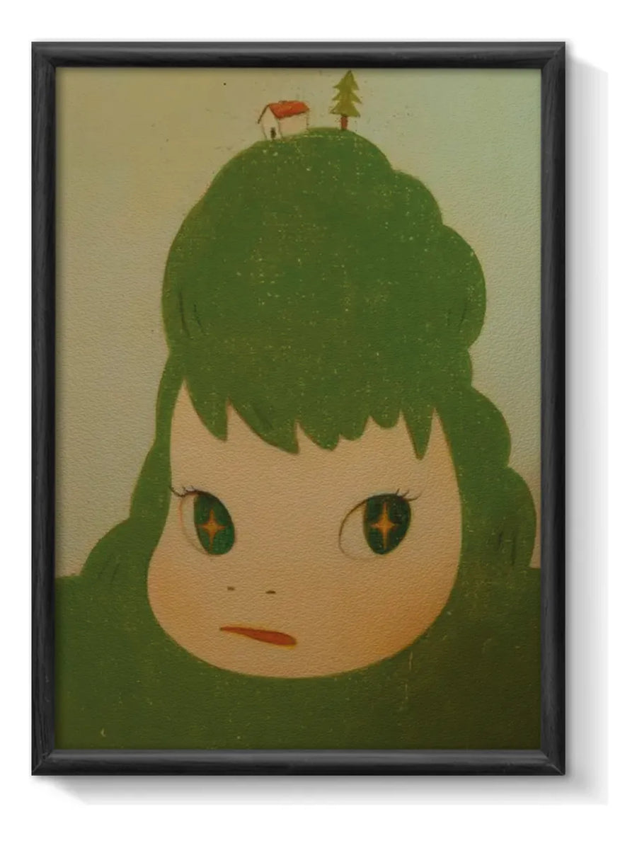 Montaña Verde - Yoshitomo Nara