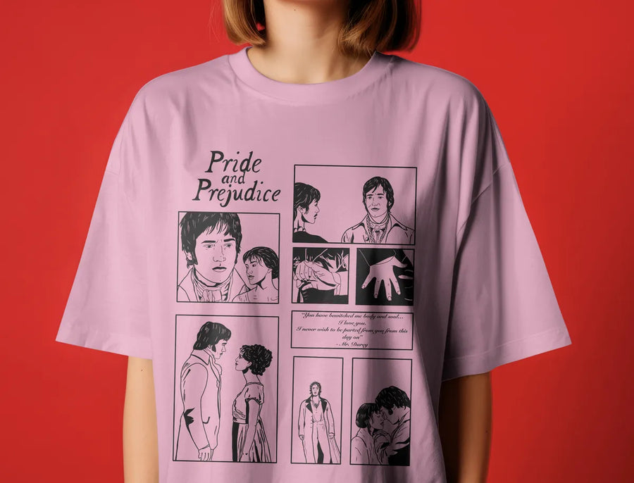 Orgullo y Prejuicio (Pride and Prejudice) - Playera de manga corta