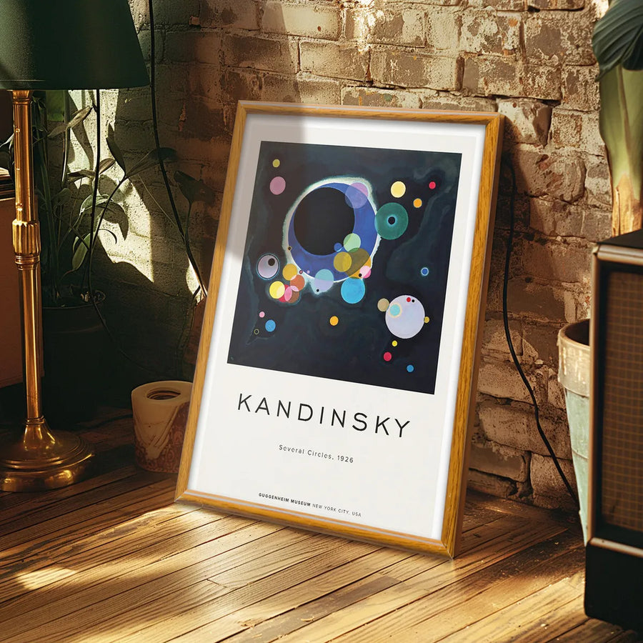 Several Circles - Wassily Kandinsky (1926)