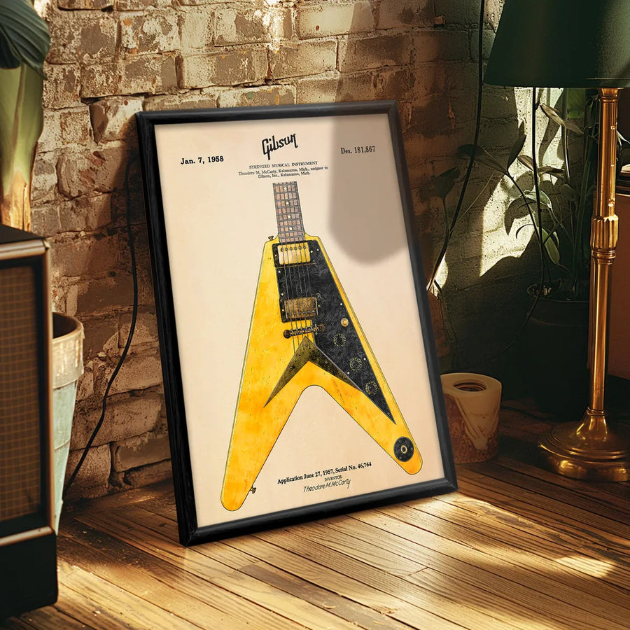 Gibson Flying Guitar Patente