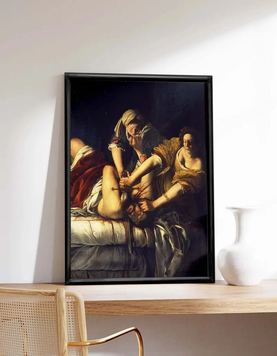 Judith Decapitando A Holofernes - Artemisia Gentileschi 