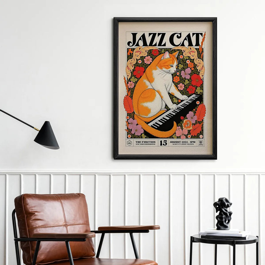 Jazz Cat Keyboard Piano