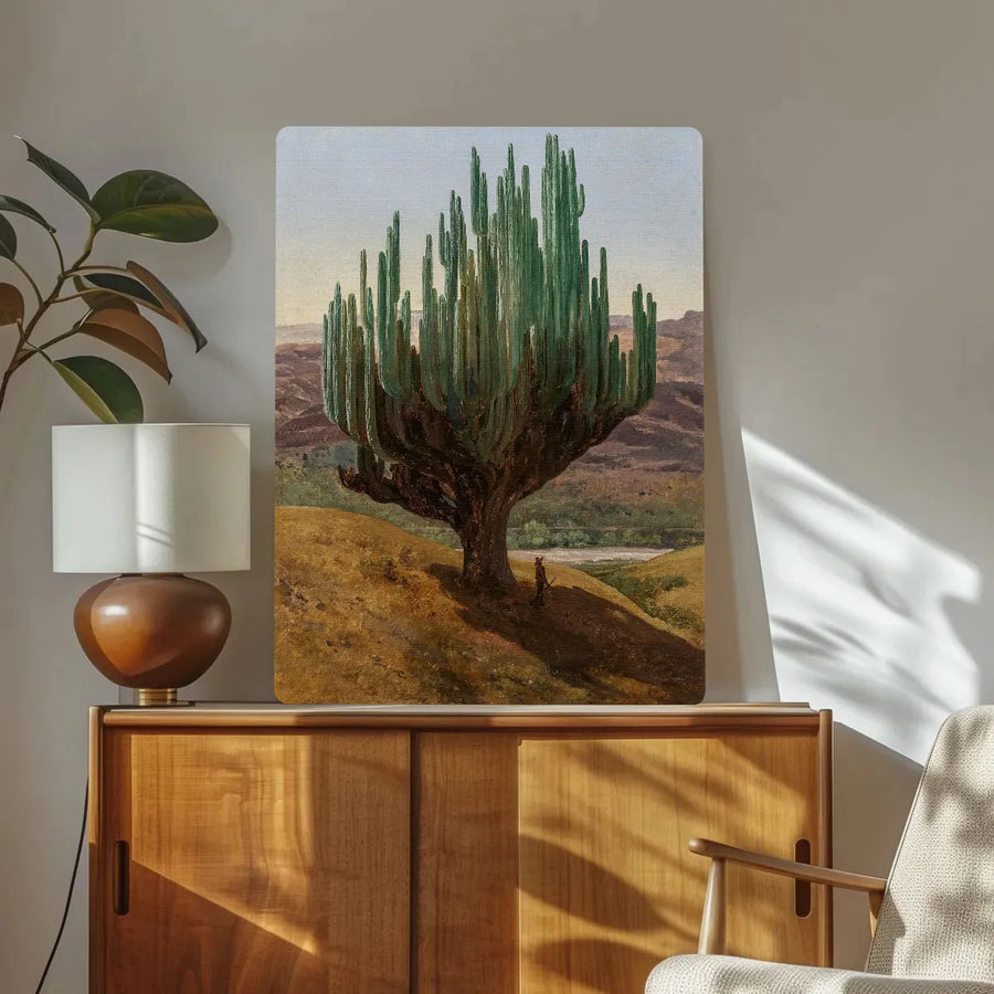 Paisaje Oaxaca, Cardón -  José María Velasco