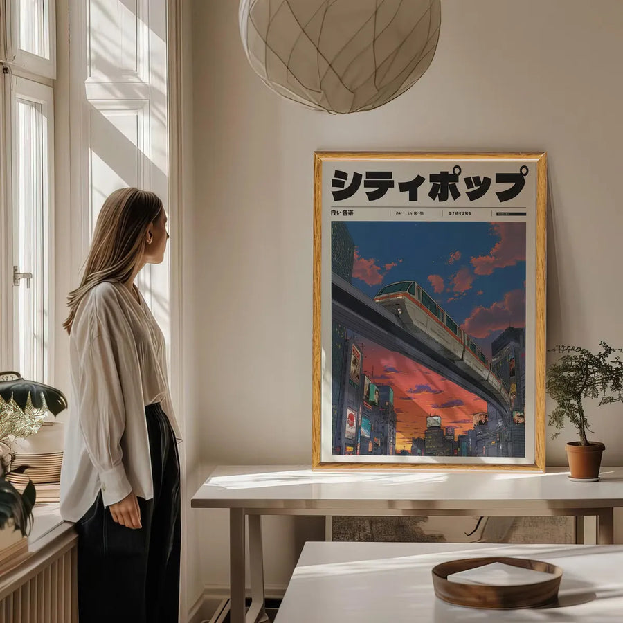 Year 2000 Japan 90's Vaporwave