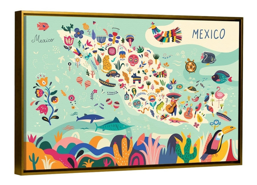 Mapa Folklore México