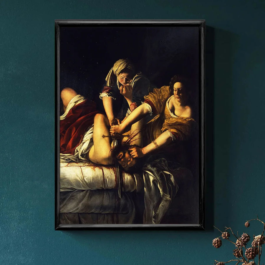Judith Decapitando A Holofernes - Artemisia Gentileschi 