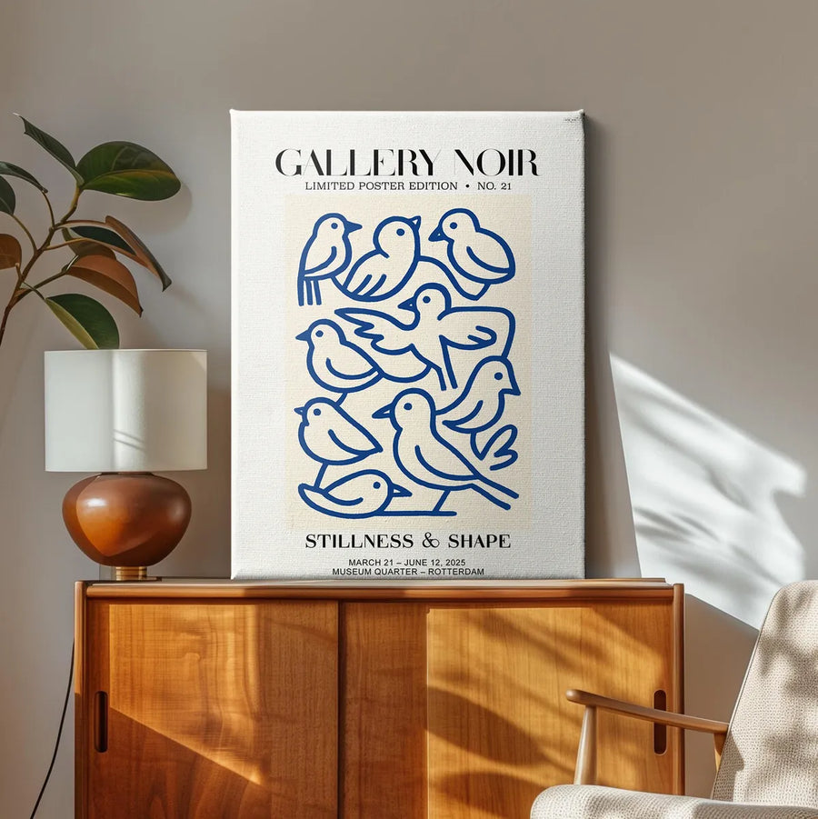 Gallery Noir Blue Birds