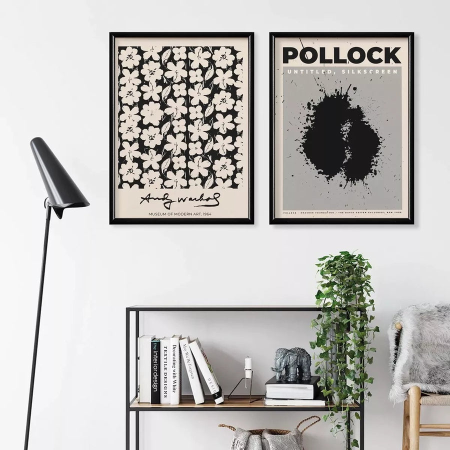 Modern Black Art Set