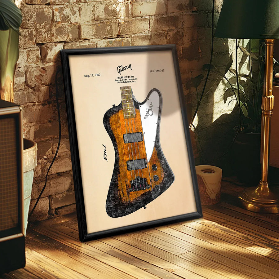 Gibson Thunderbird Bass Patente