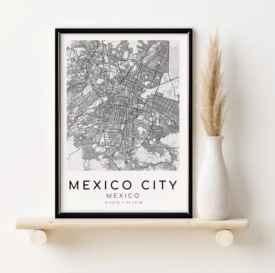 Mapa de la Ciudad de México