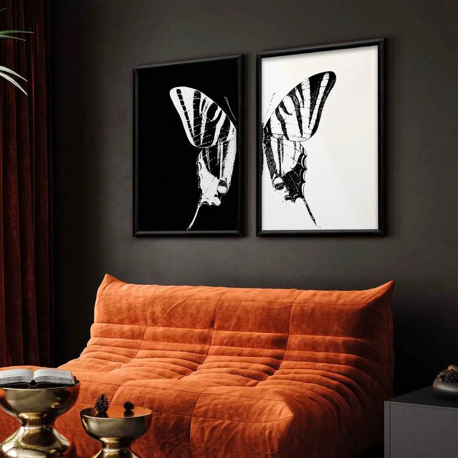 Mariposa Positivo Negativo Set