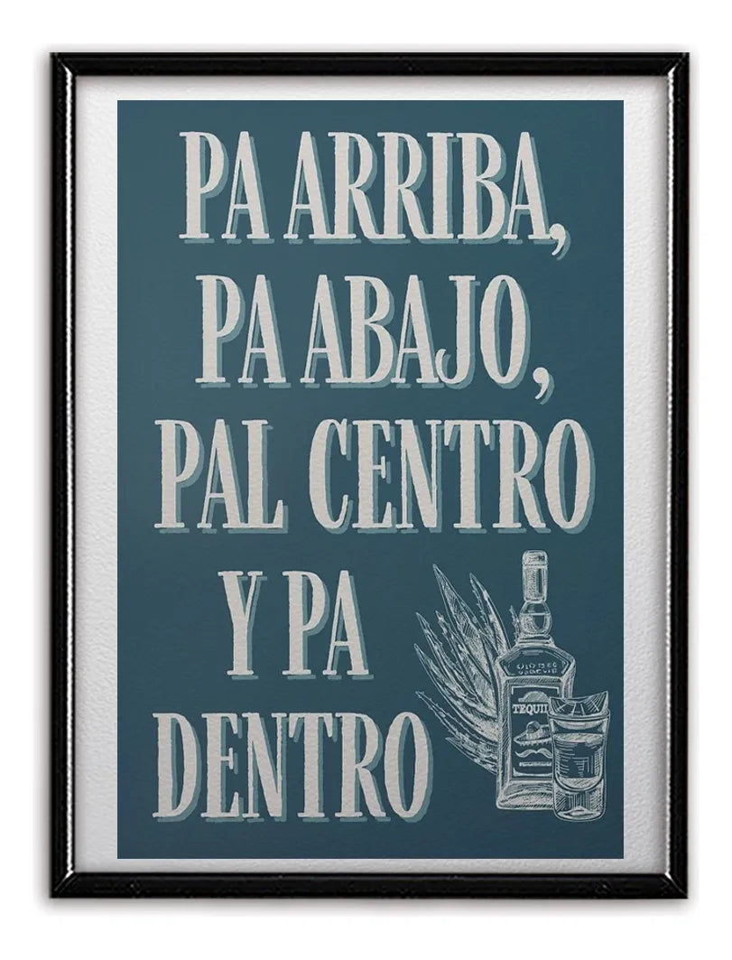 Pa Arriba, Pa Abajo, Pal Centro y Pa Dentro - Tequila Azul México