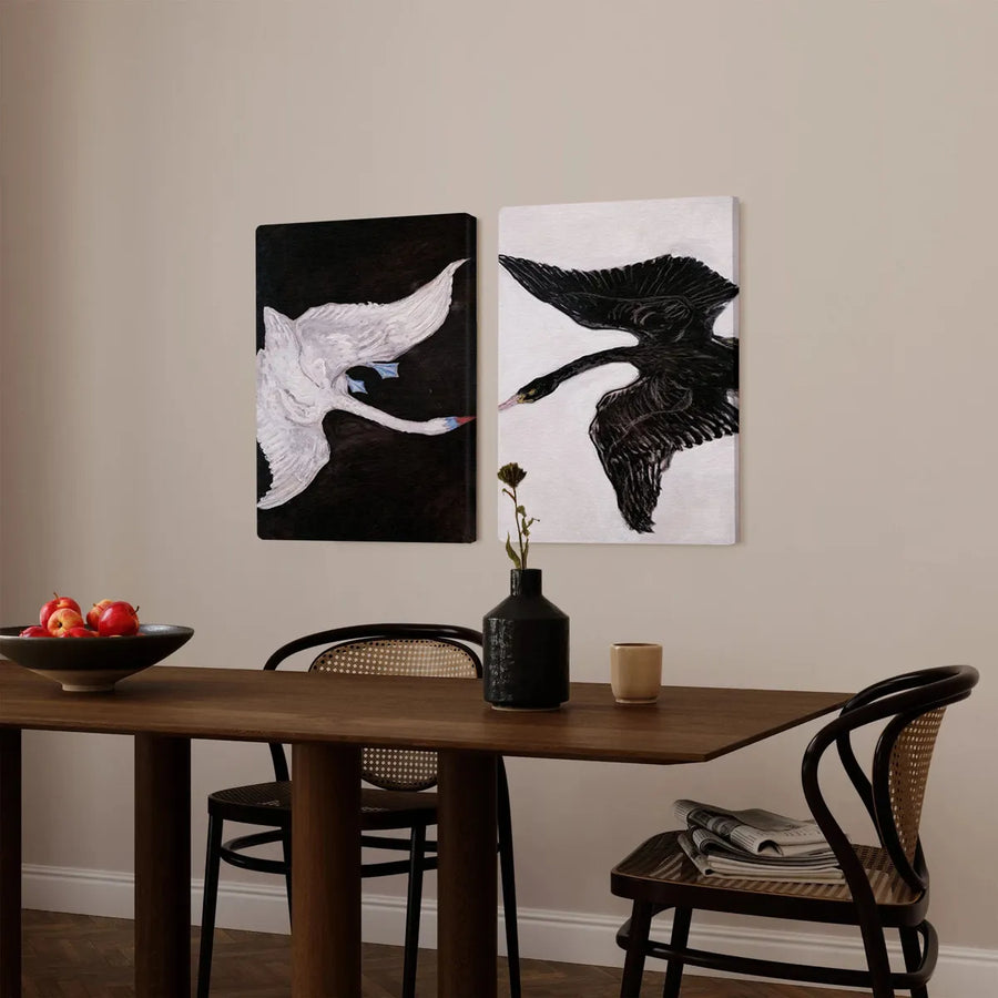 Set Hilma Af Klint Cisnes Swans