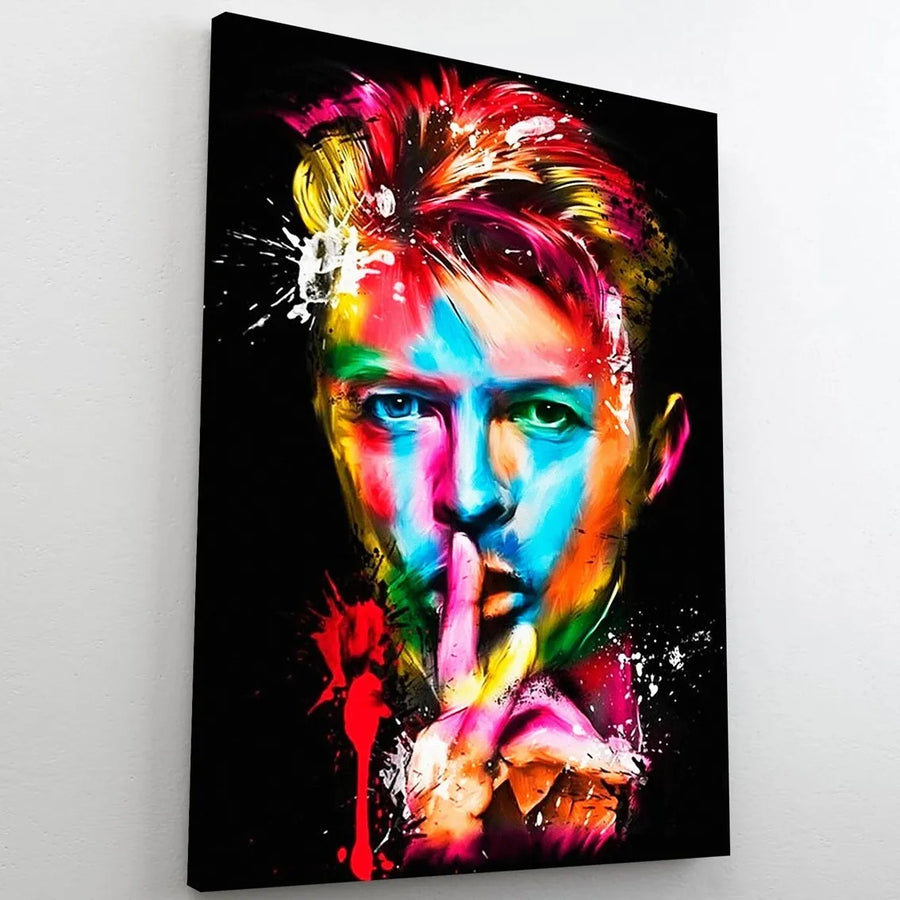 David Bowie Color Splash