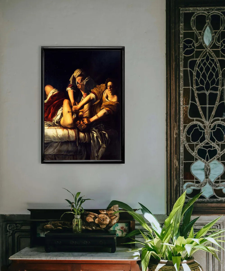 Judith Decapitando A Holofernes - Artemisia Gentileschi 