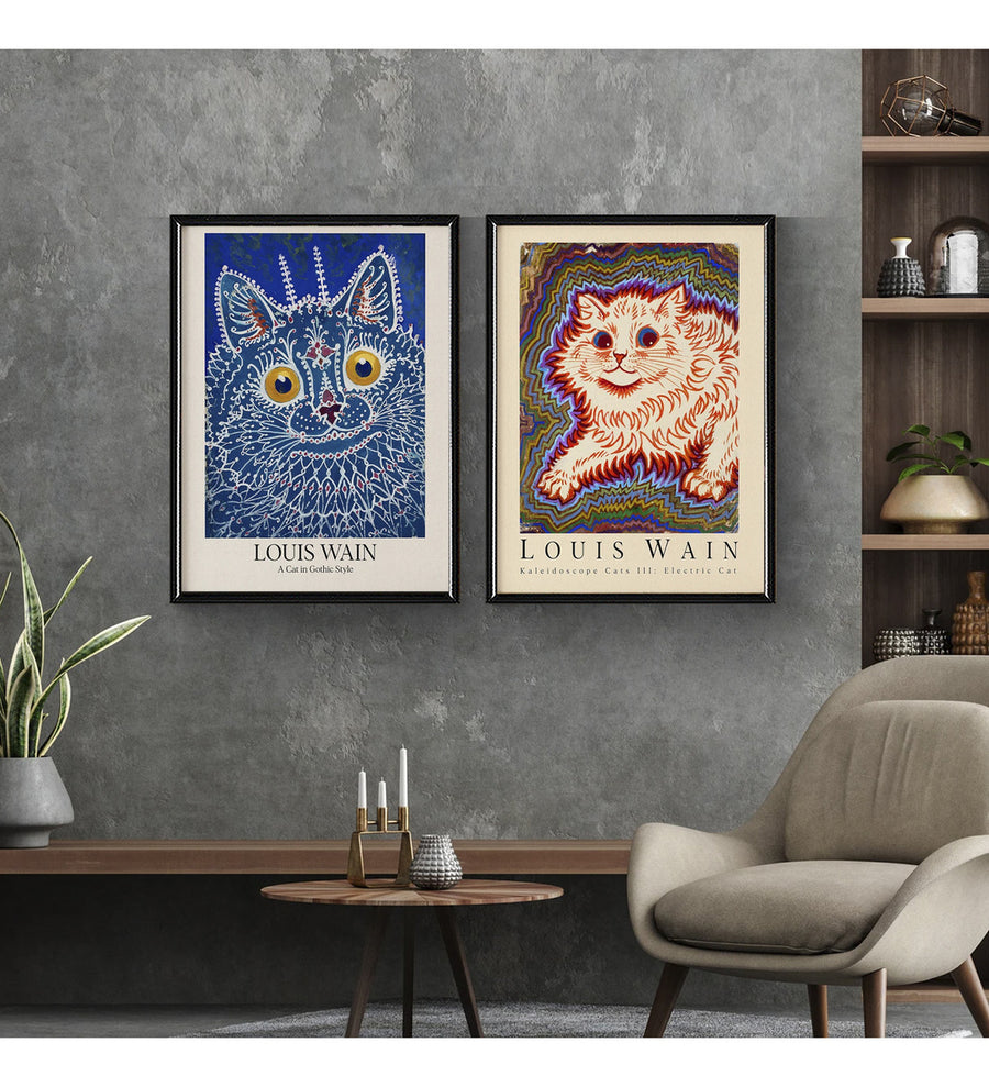 Louis Wain Kaleidoscope Cats