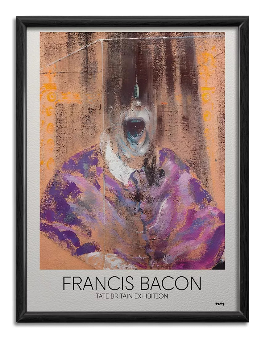 Estudio del retrato del Papa Inocencio X de Velázquez - Francis Bacon Portrait