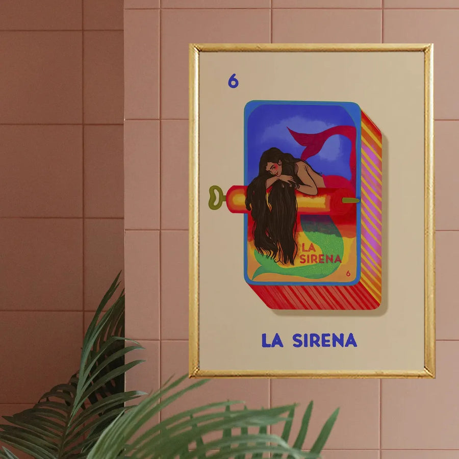 La Sirena Lotería Mexicana