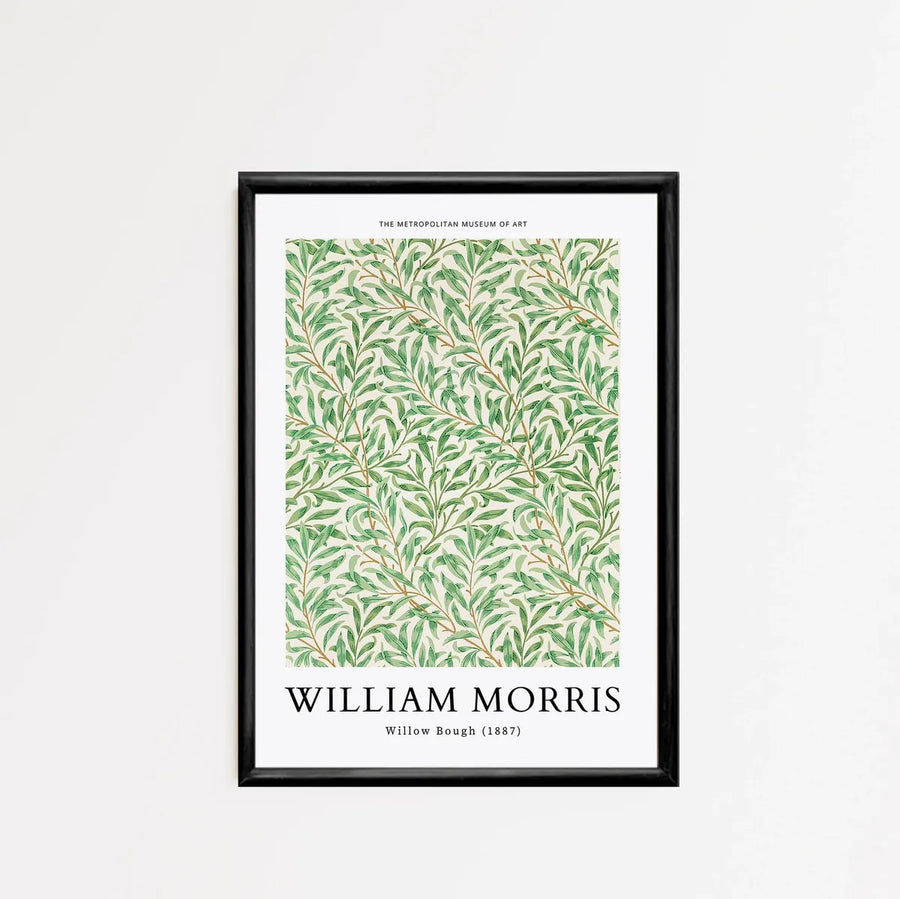 Set Arte Naturaleza Tonos Verdes Van Gogh - Morris - Monet