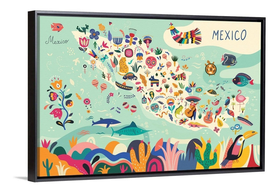 Mapa Folklore México