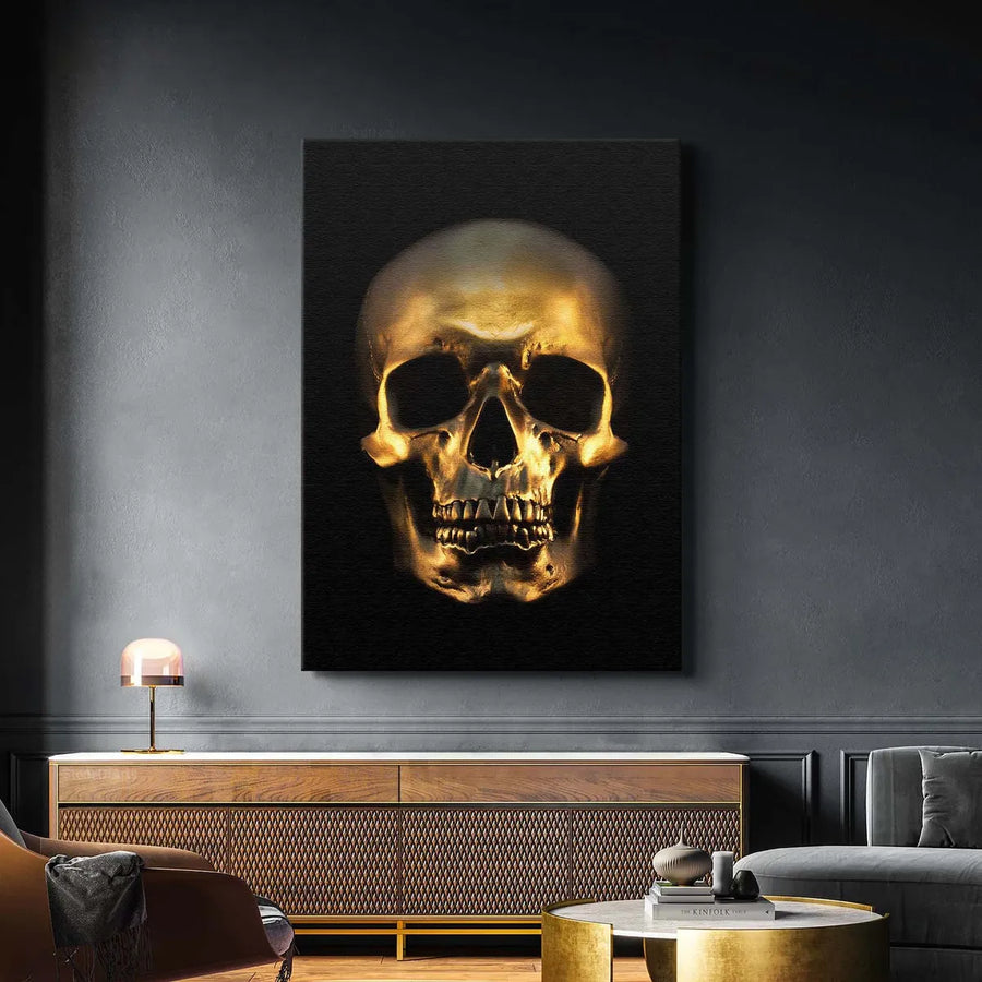 Gold Skull