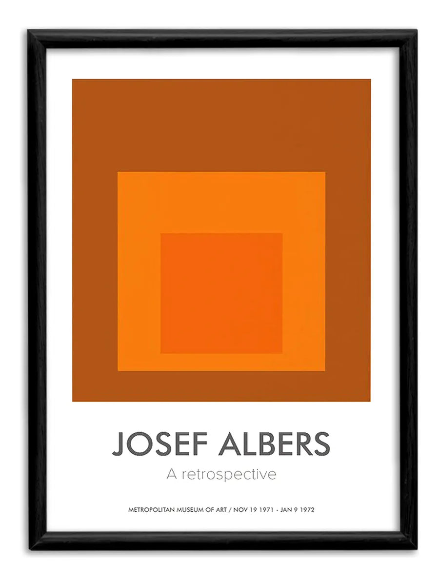 Josef Albers Teoria del Color Bauhaus MOMA retrospective (Brown)