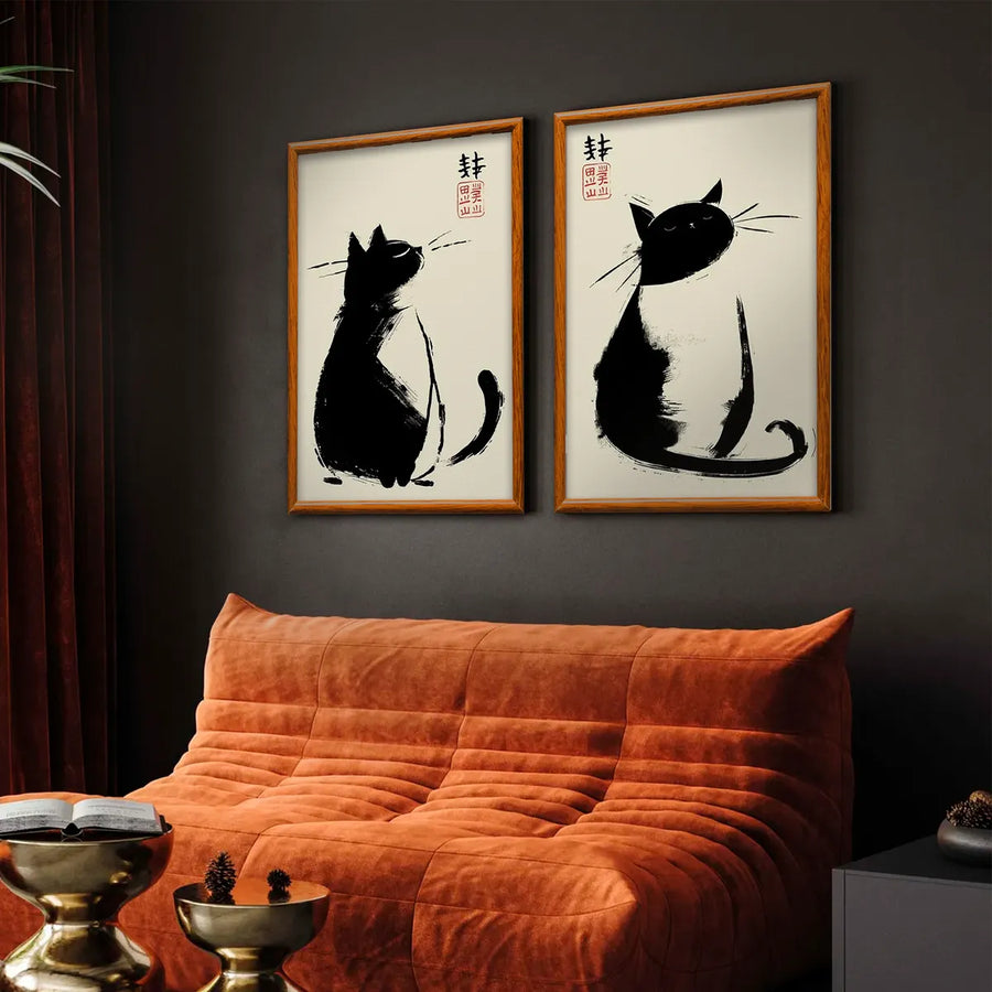 Matsumoto Hoji Cats Set