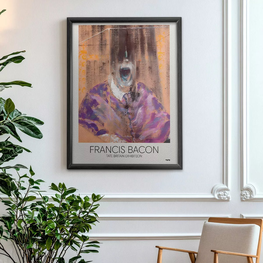 Estudio del retrato del Papa Inocencio X de Velázquez - Francis Bacon Portrait