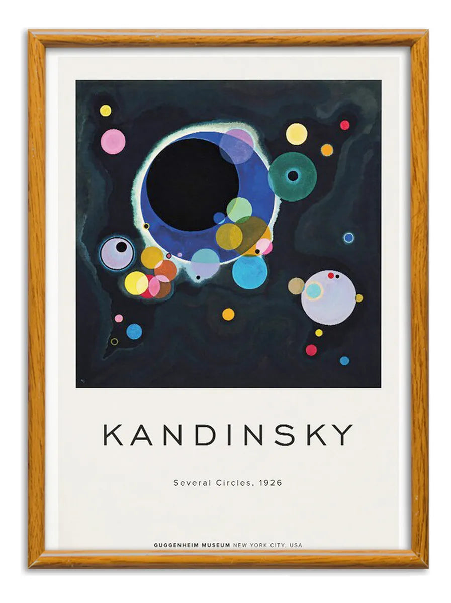 Several Circles - Wassily Kandinsky (1926)