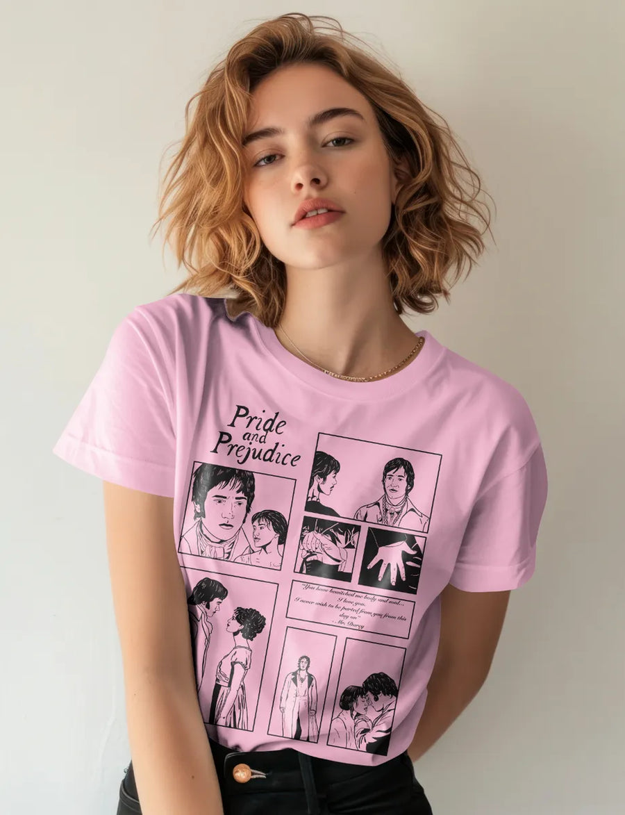 Orgullo y Prejuicio (Pride and Prejudice) - Playera de manga corta