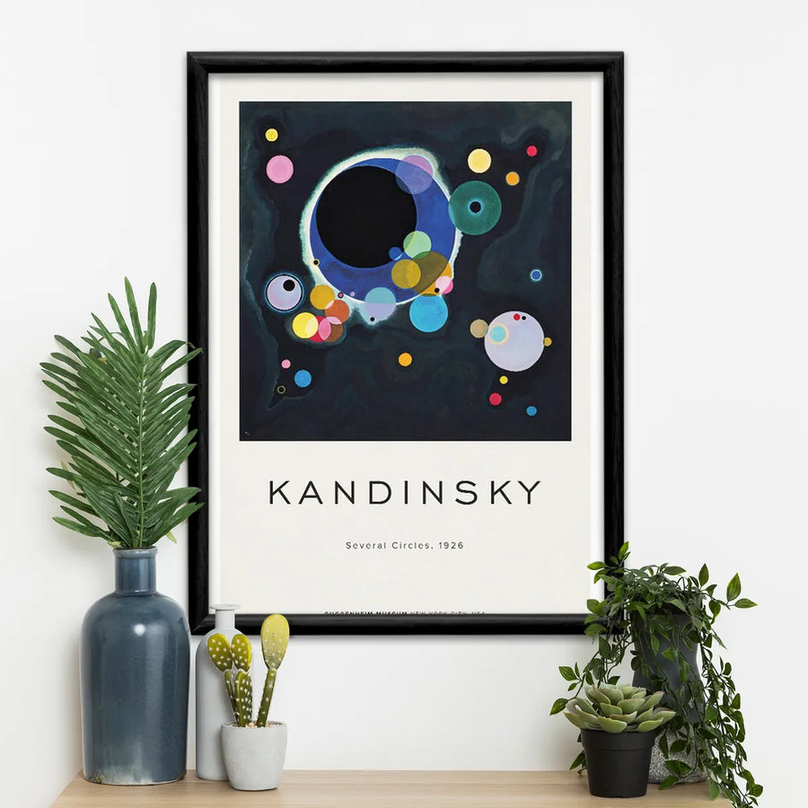 Several Circles - Wassily Kandinsky (1926)