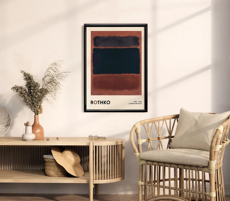 Mark Rothko Retrospective (1903 - 1930)  - Terciopelo azul