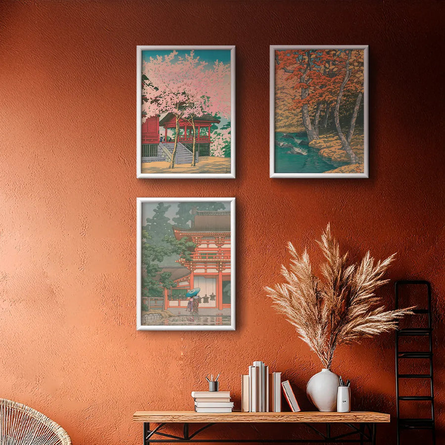 Bosque Japones Vintage de Kawase