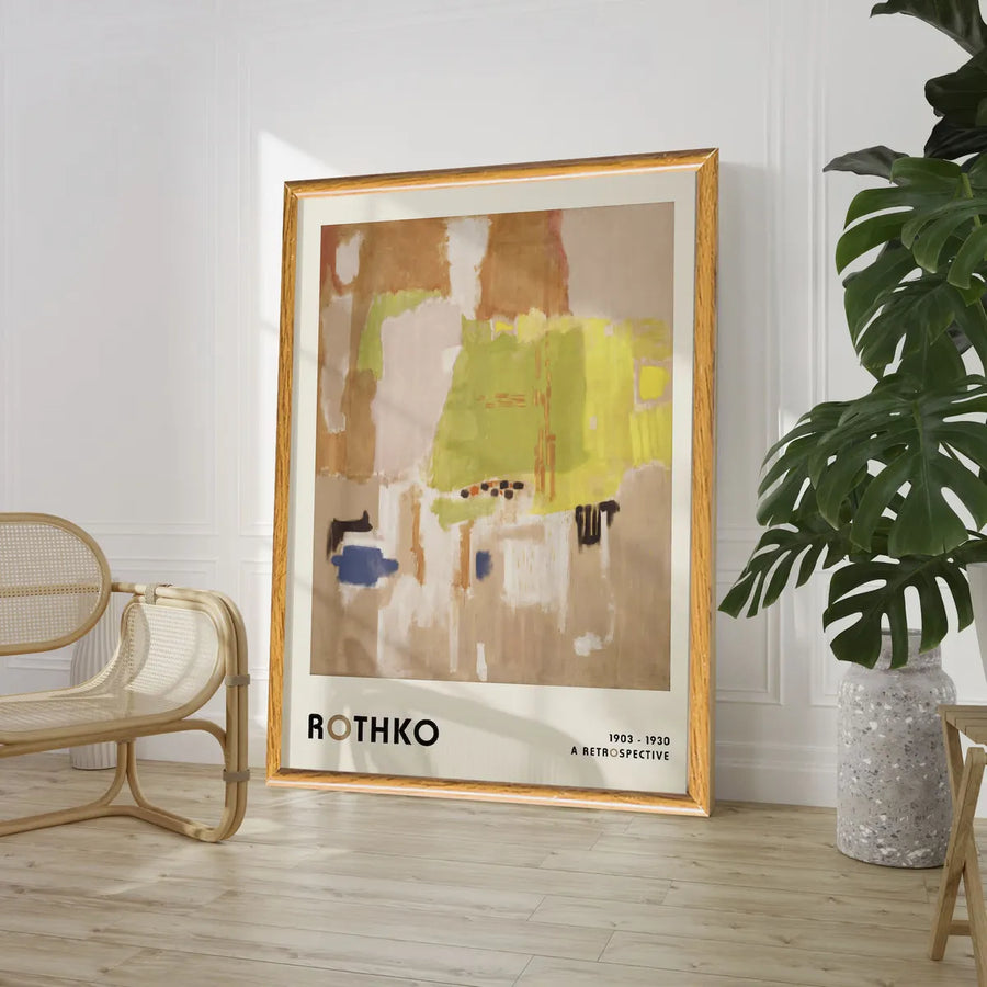 Mark Rothko Retrospective (1903 - 1930)  - Tonos Tierra