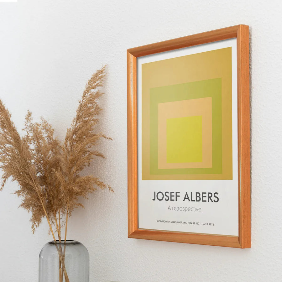 Josef Albers Teoria del Color Bauhaus MOMA retrospective (Yellow)