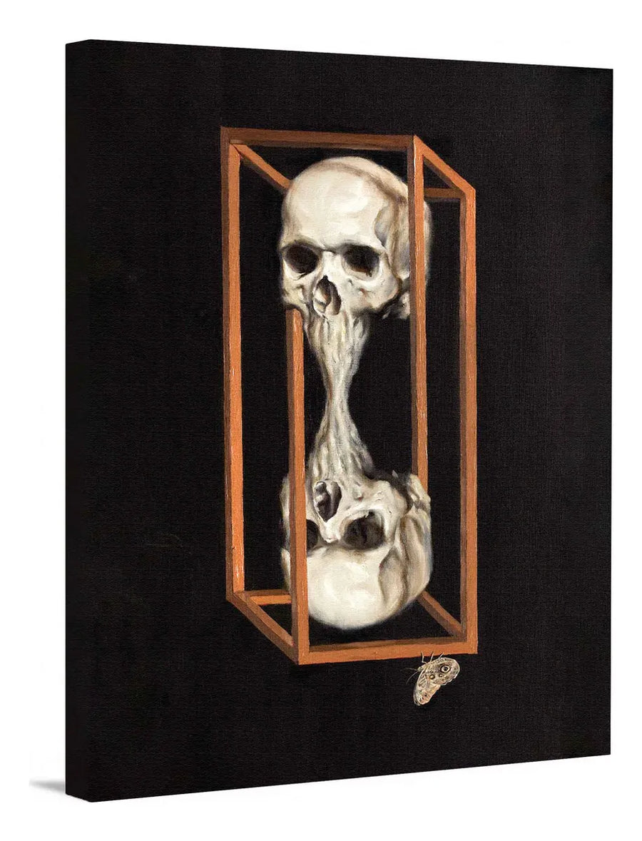 Skull Hourglass