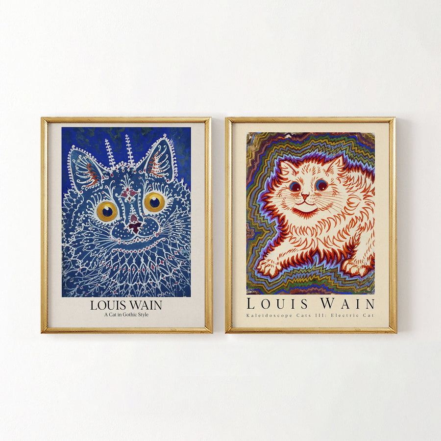 Louis Wain Kaleidoscope Cats