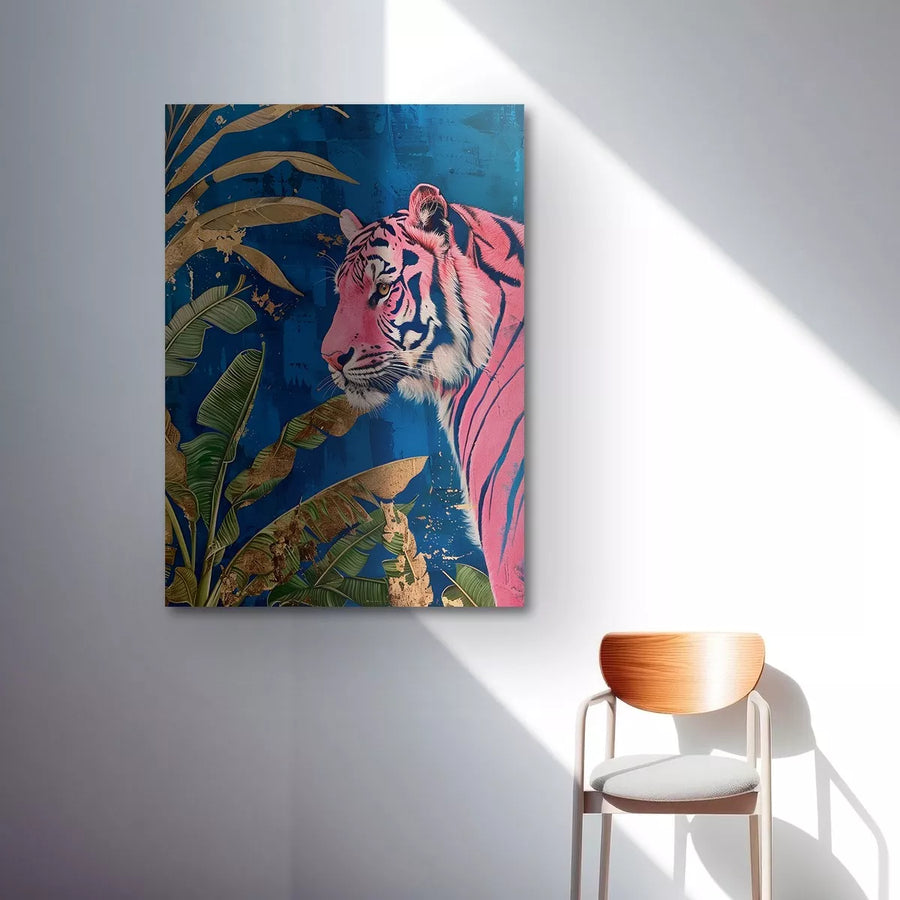 Tiger Blue Leaves