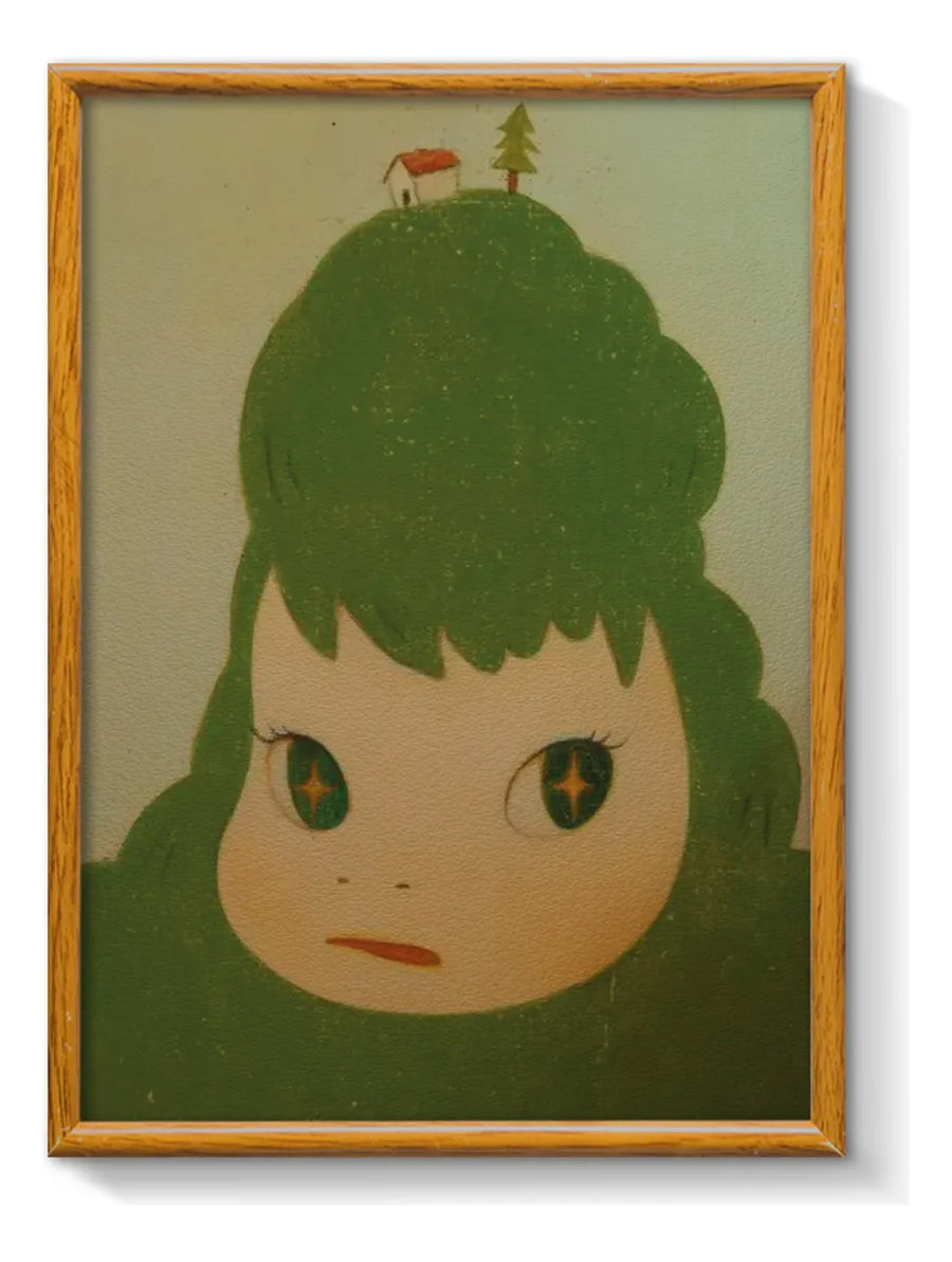 Montaña Verde - Yoshitomo Nara